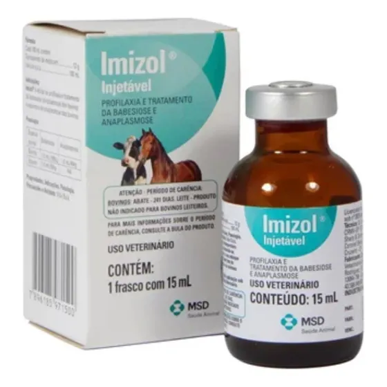 Mizol 15ml Msd Saúde Animal