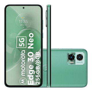 Motorola Edge 30 Neo 5g 256gb Câm.64mp Verde - Excelente Motorola Edge 30 Neo 5g 256gb Câm.64mp Verde - Excelente