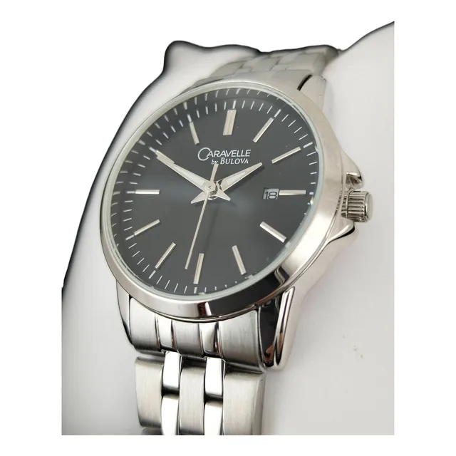 Reloj Bulova Caravelle Acero Inoxidable Cristales Mujer