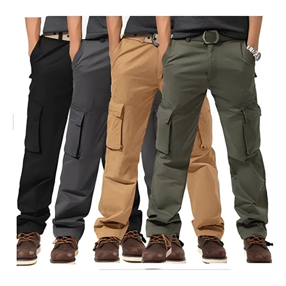 Pantalón Cargo De Trabajo Reforzado Pack X2
