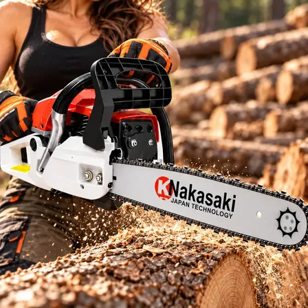Motosserra A Gasolina 78cc 3.5hp Sabre 20 Polegada K NAKASAKI Profissional