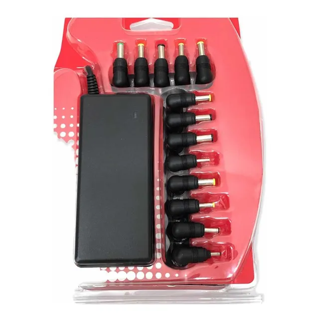 Adaptador Cargador Corriente 13 Punta Multivoltaje 15 A 20v