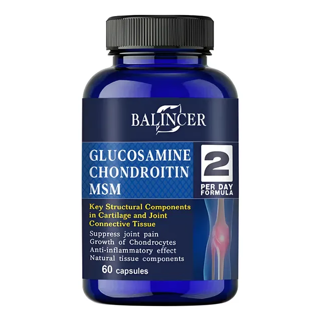Glucosamina 1500mg Condoitrina Msm 1700mg (60 Capsulas)