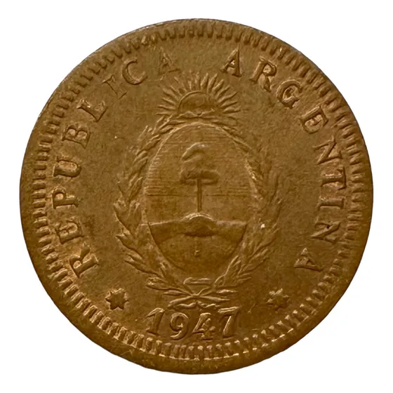 Argentina - 2 Centavos - Año 1947 - Cj #182 | Km #38a - Puro