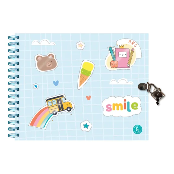 Diario Intimo Con Candado Infantil Agenda Cuaderno Pastel