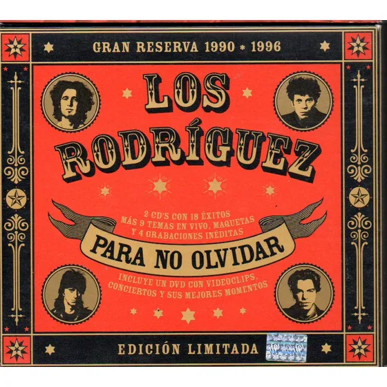 Los Rodriguez - Para No Olvidar - 2 Cds Y 1 Dvd