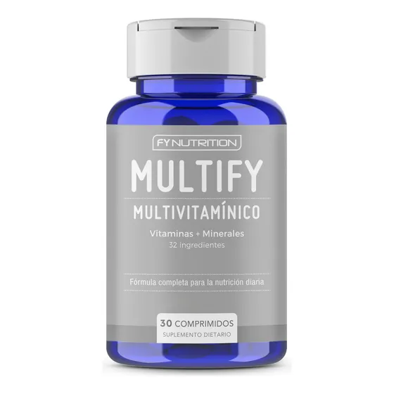 Multify - Multivitamínico Fynutrition - Vitaminas Minerales 