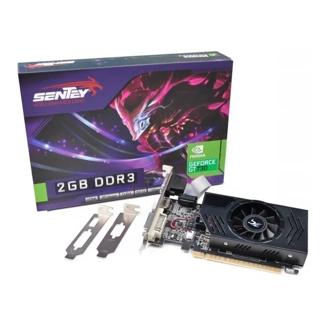 Placa Video Geforce Gt730 2gb Ddr3 128bit Hdmi Vga Gt 730