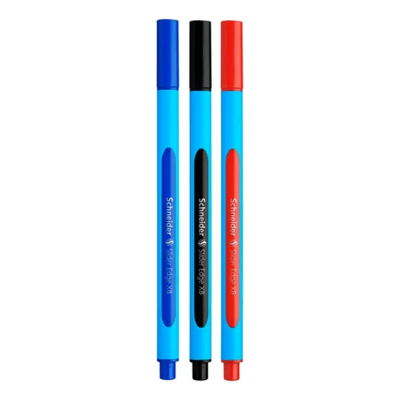 Kit 3 Canetas Esferográfica Slider Edge Xb- Schneider