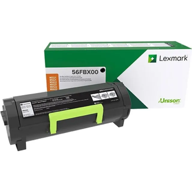 Tóner Lexmark 56f4x00 Color Negro