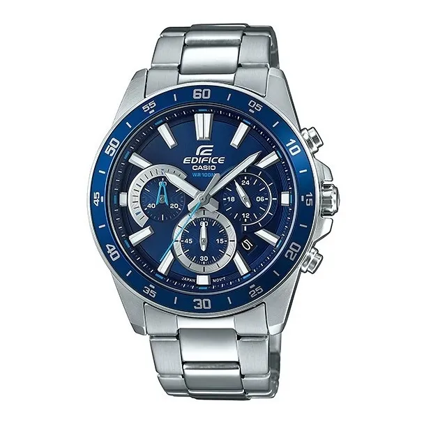 Reloj Casio Edifice Efv-570d-2a Wr100m Crono Agente Oficial