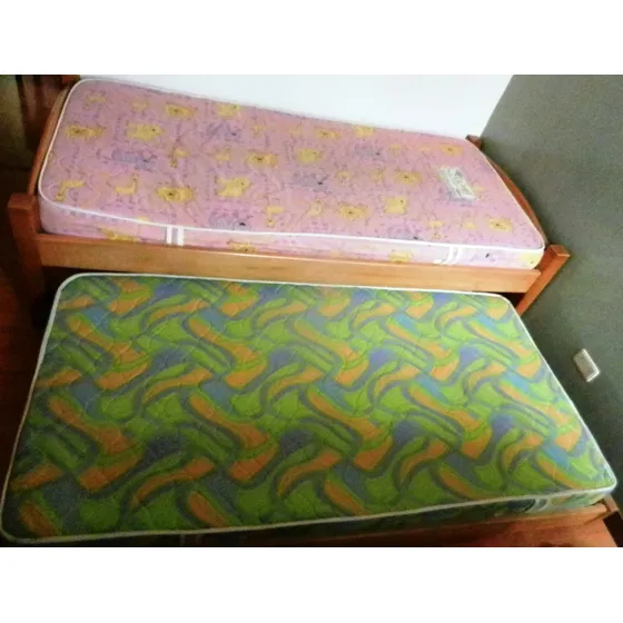 Cama Y Basecama Dúplex Nido Más Colchones  