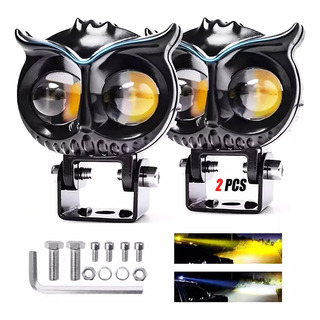 Faro Auxiliar Led 80w Alta/baja/auto/moto Color Buho, 1 Par Faro Auxiliar Led 80w Alta/baja/auto/moto Color Buho, 1 Par
