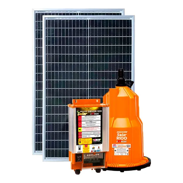 Kit Bomba Solar Anauger R100 Std Até 40m Ou 4.600 L/dia