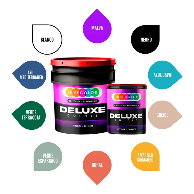 Pintura Mate Lavable Cuñete 4g Clase A Varios Colores Ccs