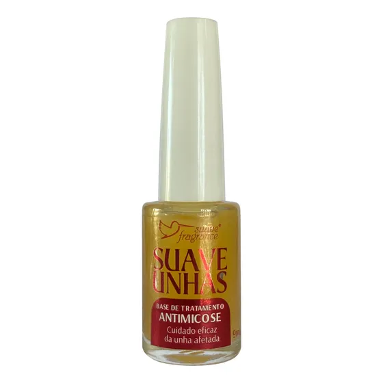 Base De Tratamento Antimicose Suave Unhas Suave Fragrance Cor Amarelo