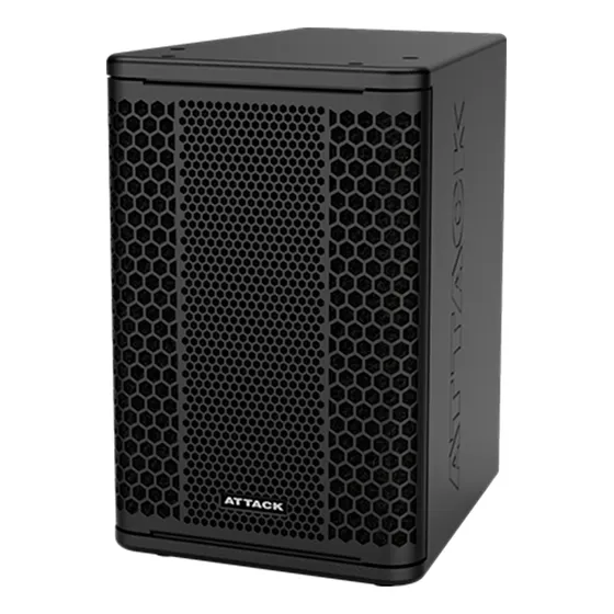 Caixa De Som Amplificada / Ativa 6 Polegadas Attack Vsf106a