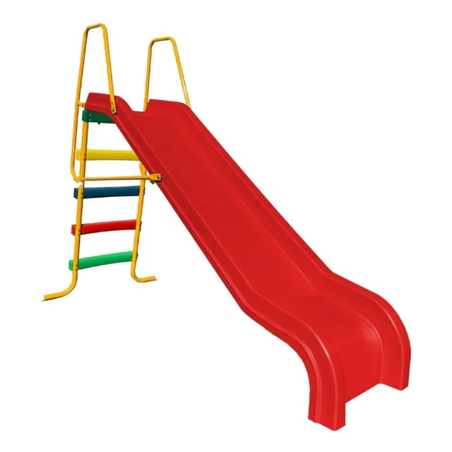 Tobogan 4 Escalones 5 Niveles Bajada Plastica Escalera Metal