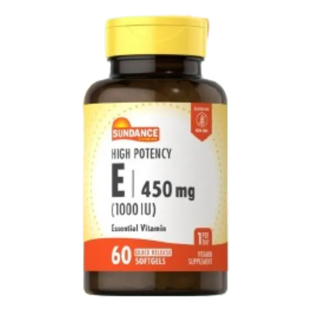 Vitamina E 60 Cápsulas Blandas 1000 Iu 450mg