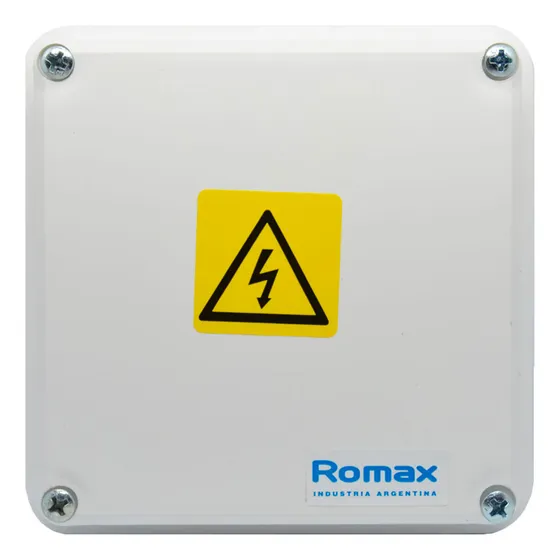 Pack X5 Caja Estanca Exterior Pase P/ Camara Cctv 10x10x8 Color Blanco