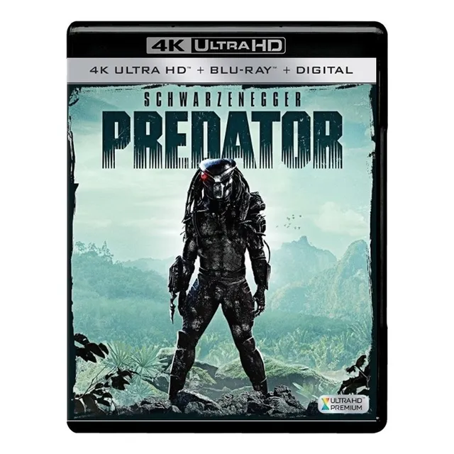 Depredador Predator Schwarzenegger Pelicula 4k Ultra Hd