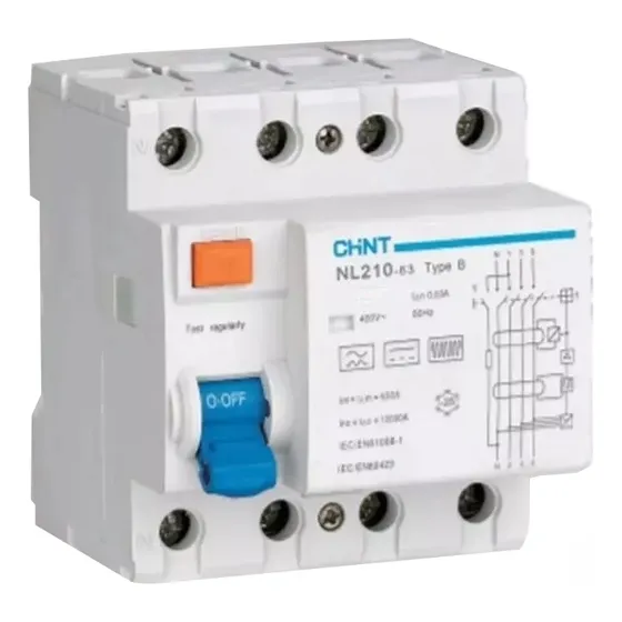 Disyuntor Diferencial Tetrapolar 6ka 4x25 Trifasico 25amp