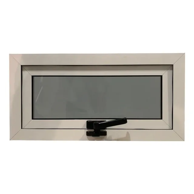 Ventana De Proyección Aluminio Línea Europea 5x37.5 Cm Blanco