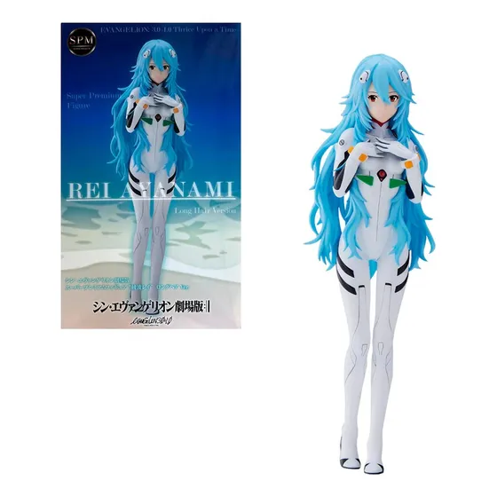 Figura Rei Ayanami Spm Long Hair Ver. - Sega