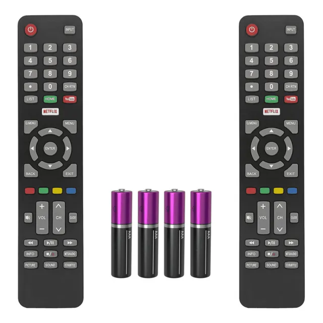 Kit 2 Controle Remoto Compatível Tv Smart Cobia / Haier Lcd