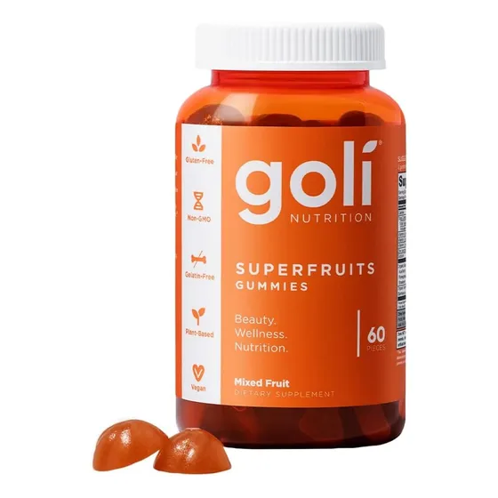 Goli® Gomitas Super Fruits (acai, Bayas De Goji Y Frutas)x60