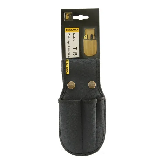 Porta Lapiz Lapiceras Cuter Para Cinturon Toolmen T15 Triple