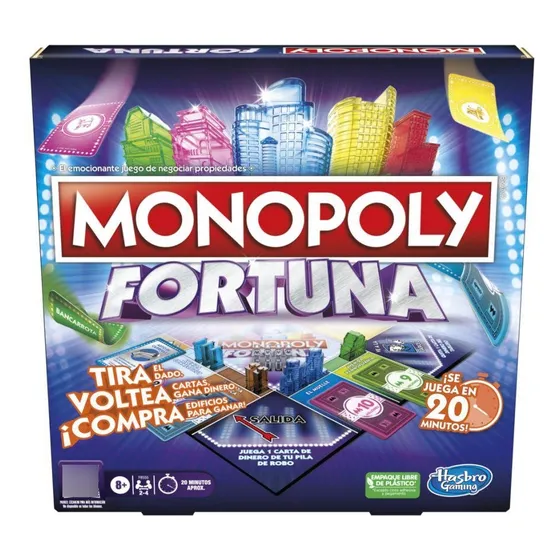 Juego De Mesa Hasbro Gaming Monopoly Fortuna