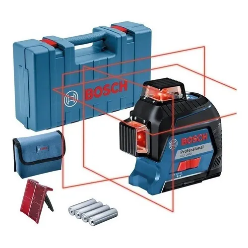 Nivel Láser De Líneas 80 M 360° Bosch Gll 3-80