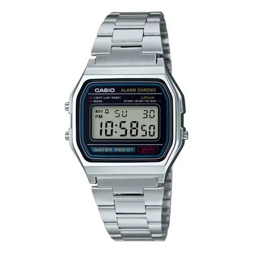 Reloj Casio Clásico A-178WA-1 Plateado | Cuotas sin interés