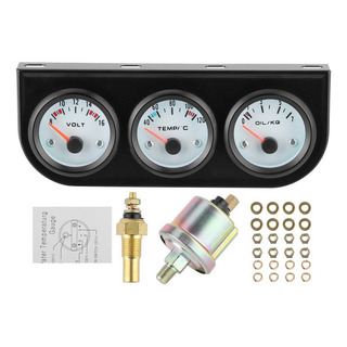 Tt . Kit De Triple Medidor De Coche Universal Lazhu Tt . Kit De Triple Medidor De Coche Universal Lazhu