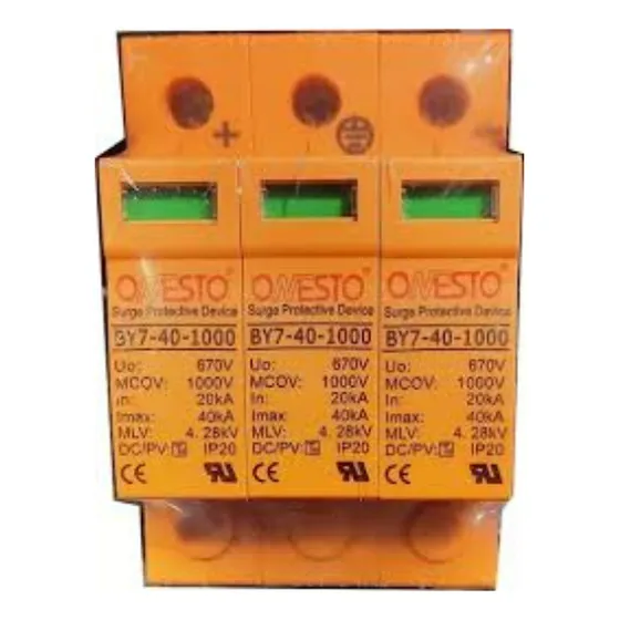 Descargador Sobretension Proteccion Solar Kit Panel Cc 1000v