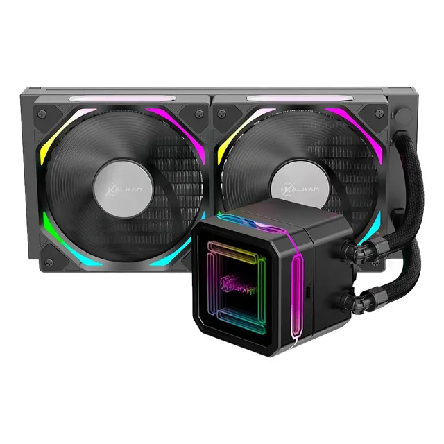 Water Cooler Gamer Kalkan Delta 240 Wireless Argb Preto