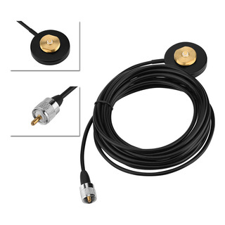 Base Magnética Uhf/vhf Nmo Mount Para Radio Móvil De Coche Base Magnética Uhf/vhf Nmo Mount Para Radio Móvil De Coche