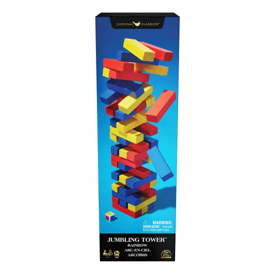Juego De Mesa Spin Master Games Torre De Bloques Arcoíris