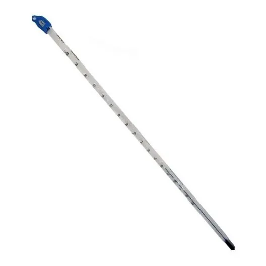 Termometro De Vidrio -20°c A 150°c Alcohol Brannan Azul