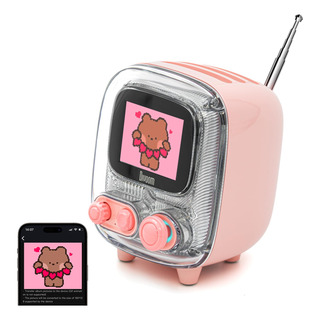 Altavoz Bluetooth Retro Divoom Tiivoo-2 Con Radio Fm, Píxele Altavoz Bluetooth Retro Divoom Tiivoo-2 Con Radio Fm, Píxele