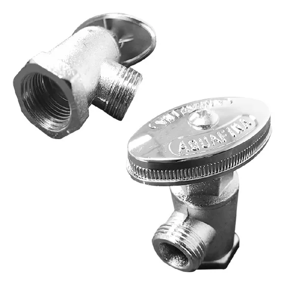 Llave De Arresto 1/2 X 1/2 H/m, Metalica Aquafina
