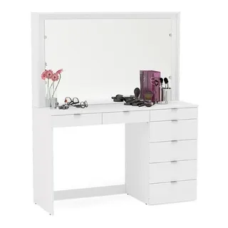 Penteadeira DitĂĄlia 7 Gavetas Branco Uv Acetinado Br Penteadeira DitĂĄlia 7 Gavetas Branco Uv Acetinado Br