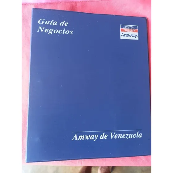 Carpeta De Plastico Duro De Tres Argollas . Color Azul
