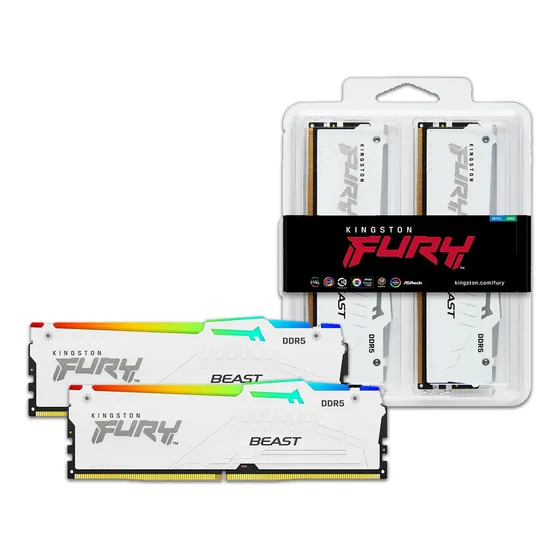 Memória Ram Pc Fury Beast Ddr5 32gb 5200mhz Expo/xmp(2x16gb)