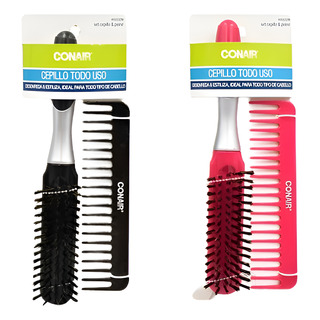 Set De Cepillo Y Peine Conair Cerdas Naturales Varios Colore Set De Cepillo Y Peine Conair Cerdas Naturales Varios Colore