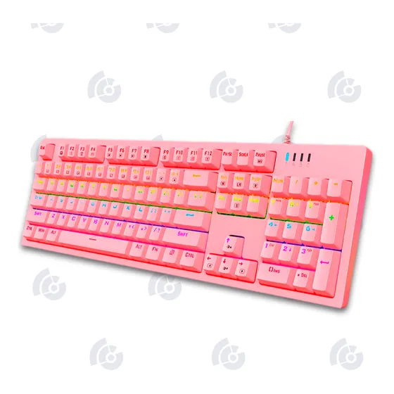 Teclado Mecánico E-yooso K-682 Red Switches