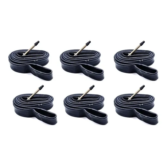 6x Câmara De Ar Speed Kenda 700x23/25 Bico Longo Presta 60mm
