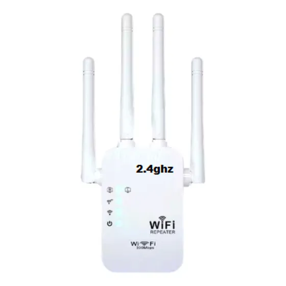 Repetidor De Sinal Wifi 1200 Mbps Ate 300 Metros 2.4ghz