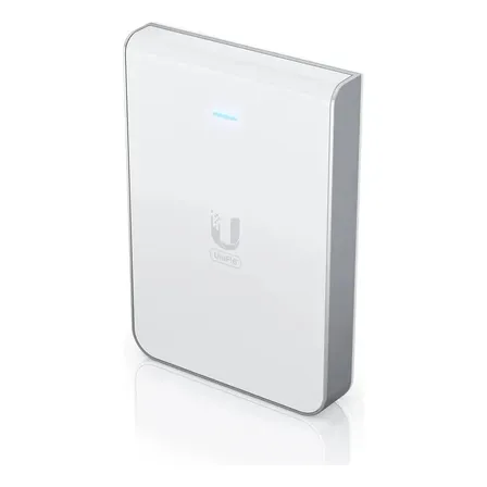 Ponto De Acesso Access Point Unifi U6 In-wall Com Wifi 6 E 4 Portas Branco Ubiquiti